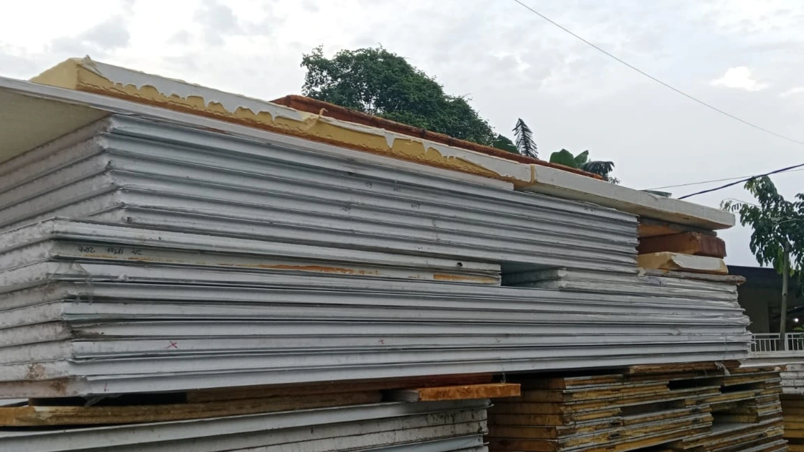 Harga Panel Sandwich EPS Bekas 5 Cm