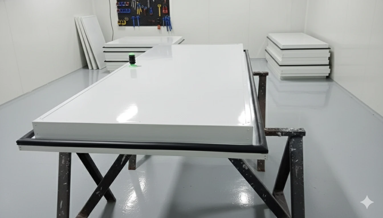 Pintu cold storage swing standar