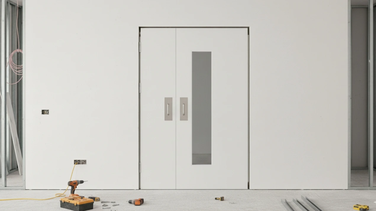 Pintu Personal Sandwich Panel untuk Ruangan Bersih