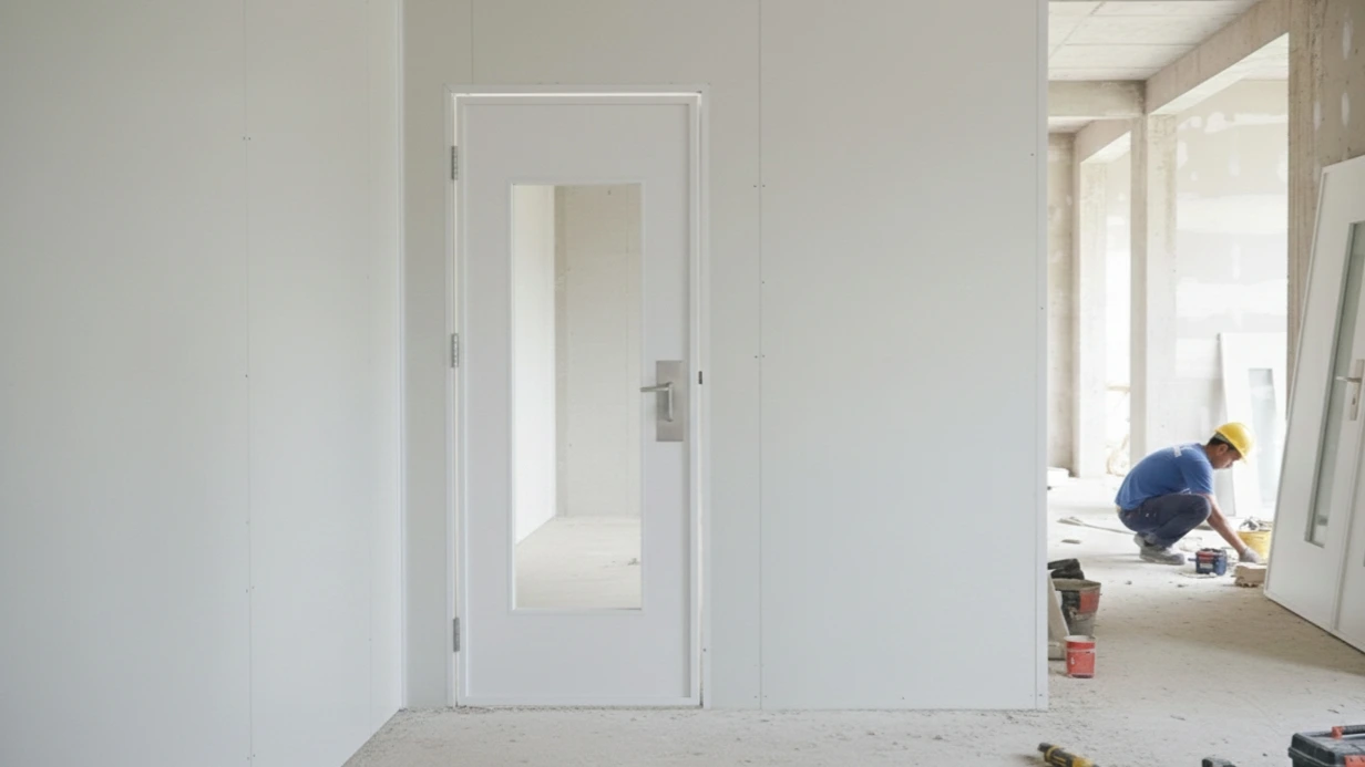 Pintu Personal Sandwich Panel untuk Ruangan Bersih