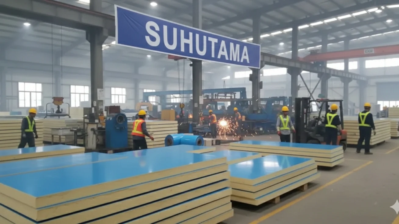 Produsen Panel Sandwich Suhutama